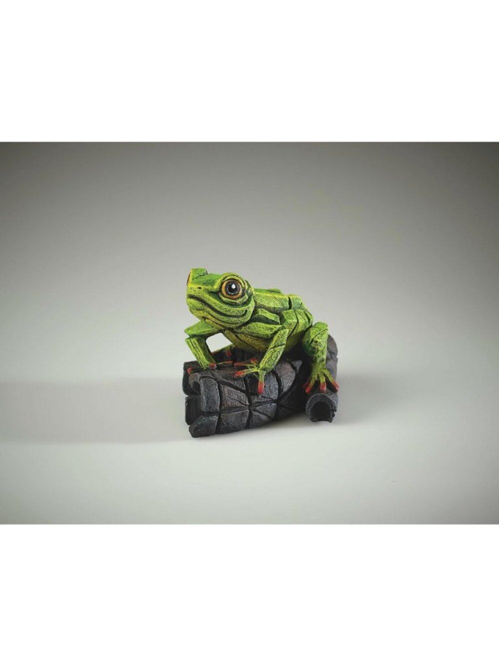 Colorful 4-Inch Tree Frog Figurine - Unique Animal Sculpture for Home Decor